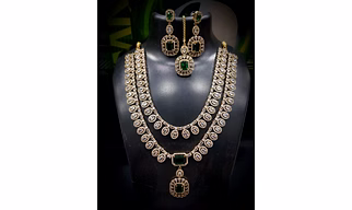 Double Layer Gol AD Necklace