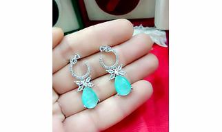 Moon Cut AD Earings