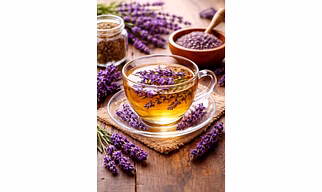 Premium quality export grade Organic ayurvedic wellness lavendar herbal tea