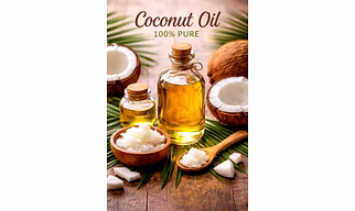 Premium quality export grade Organic cold pressed coconut oil