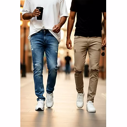 men's denim wear