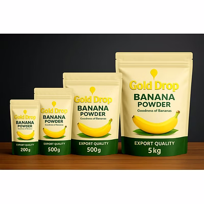 dehydrated banana powder - export quality, spray dried.