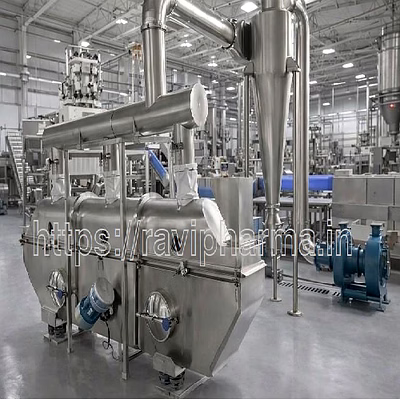 continuous fluid bed dryer