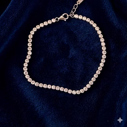 silvara diamond- br2 925 sterling silver tennis bracelet
