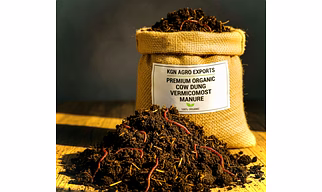 Cow Dung Vermicopost organic Manure