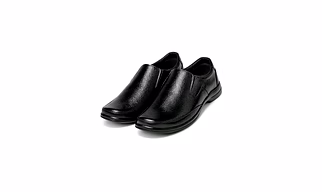 Men’s Genuine Leather Formal Slip-On Shoes – Black | Office & Business Wear & Daily wear