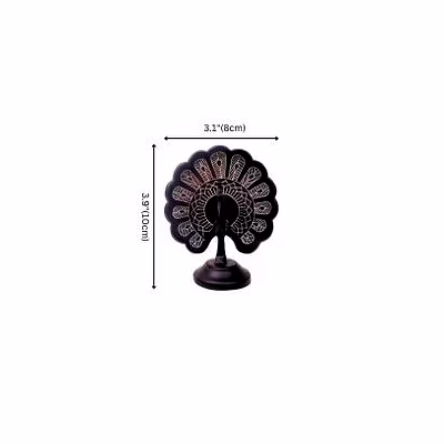 peacock (neelkanth) 600-year-old bidri silver art gifting handicrafts