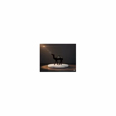 camel (unt) 600-year-old bidri silver art gifting handicrafts
