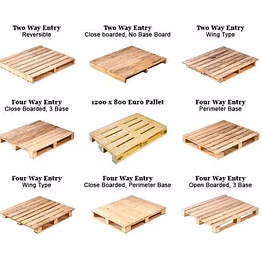 industrial wooden pallets