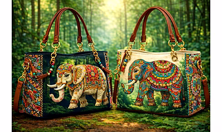 Nature Theme Ladies Bag