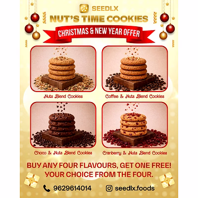 nut's time (nuts and seeds flour cookies)