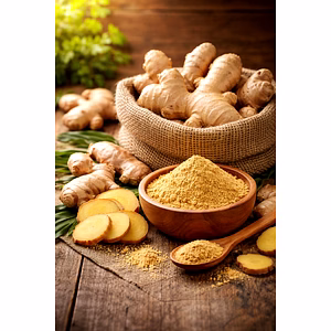 Indian Ginger - Dried Ginger & Ginger Powder (Export Grade)