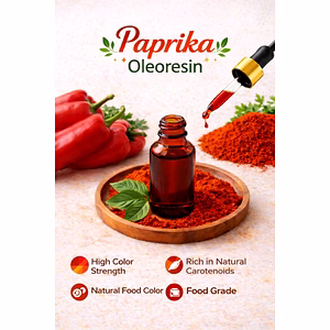 Paprika Oleoresin (Natural Food Colour & Flavour Extract) - 40,000 CU / 100,000 CU / 120,000 CU