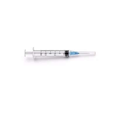 maxxvan 3 ml disposable syringe — luer slip (with needle)