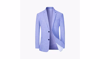 Men’s Light Blue Slim Fit Blazer | Casual & Formal Wear