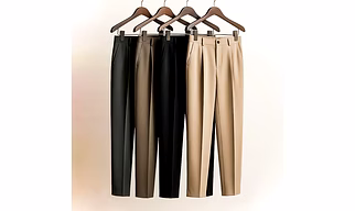 Men’s Classic Formal Slim-Fit Trousers – Business & Casual Wear (Multiple Colors)