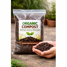mixed organic compost fertilizer soil manure soil enhancer crop booster