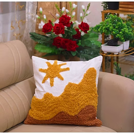 tufted cushion cover