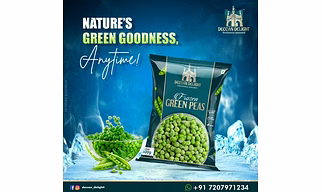 Frozen green peas