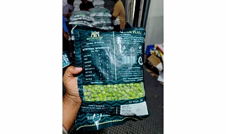 Frozen green peas