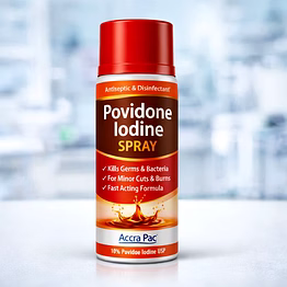 povidone iodine spray