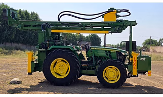 Tractor mounted Borehole Drilling