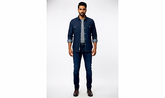 Mens Denim Jeans Rugged