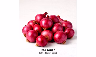 Red Onion with 30 - 45mm Size