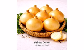 Yellow Onion with 85+mm Size