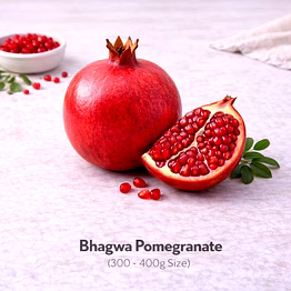 vayus global bhagwa pomegranate with 300 - 400g size