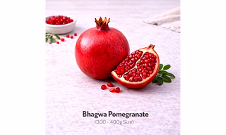 Bhagwa Pomegranate with 300 - 400g Size