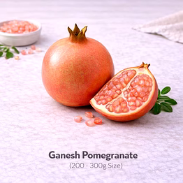 vayus global ganesh pomegranate with 200 - 300g size