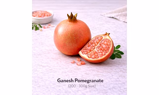 Ganesh Pomegranate with 200 - 300g Size