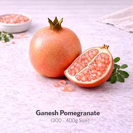 vayus global ganesh pomegranate with 300 - 400g size