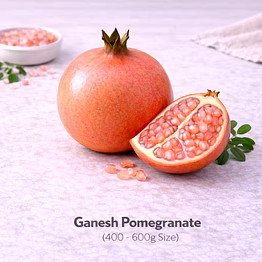vayus global ganesh pomegranate with 400 - 600g size