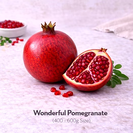 vayus global wonderful pomegranate with 400 - 600g size