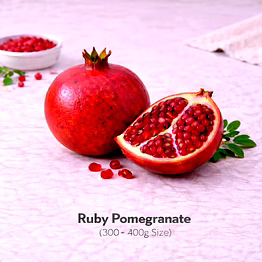 vayus global ruby pomegranate with 300 - 400g size