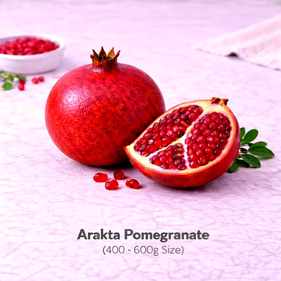 vayus global arakta pomegranate with 400 - 600g size