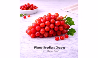 Flame Seedless Grapes with Less 14mm Size
