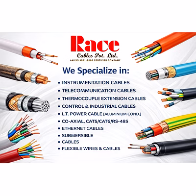 instrumentation cable – shielded, armoured & unarmoured