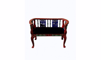 Painting wooden Sofa