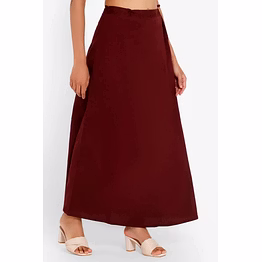 pure cotton saree petticoat for women