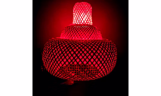 Craftscape Handmade Bamboo Hanging Lamp Shade Perfect Hanging Lights For Living Room/Home/Hotel/Cafe/Restaurant Decor12 * 12in (HL0012) (Country)