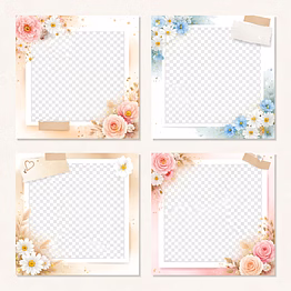 handcrafted wooden & decorative photo frames (single & gallery sets)