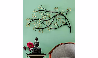 Decorative Metal Tree Wall Art – Handmade Iron Wall Décor