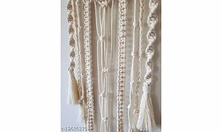 Handcrafted Cotton Macramé Wall Hanging – Boho Home Décor