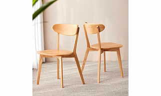 Solid Wood Scandinavian Dining Chair