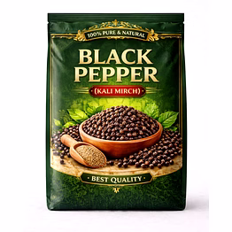 black pepper (kali mirch) for importers, distributors, and foodservice buyers | spices export supply
