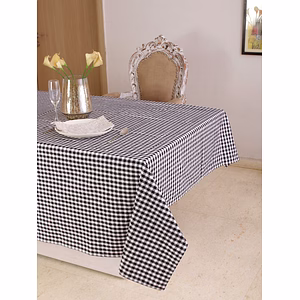 100% Cotton yarn dyed Table Cloth Checkred