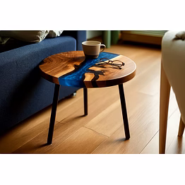 round epoxy resin table luxury home table